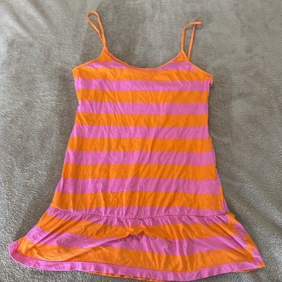 Pink Y2K VS Striped Pink and Orange Nightie - Picture 6 of 10